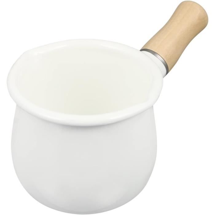 Casserole En Verre Transparent – Chauffe-Lait, Soupe & Aliments Bébé, Fond Plat Anti-Adhésif