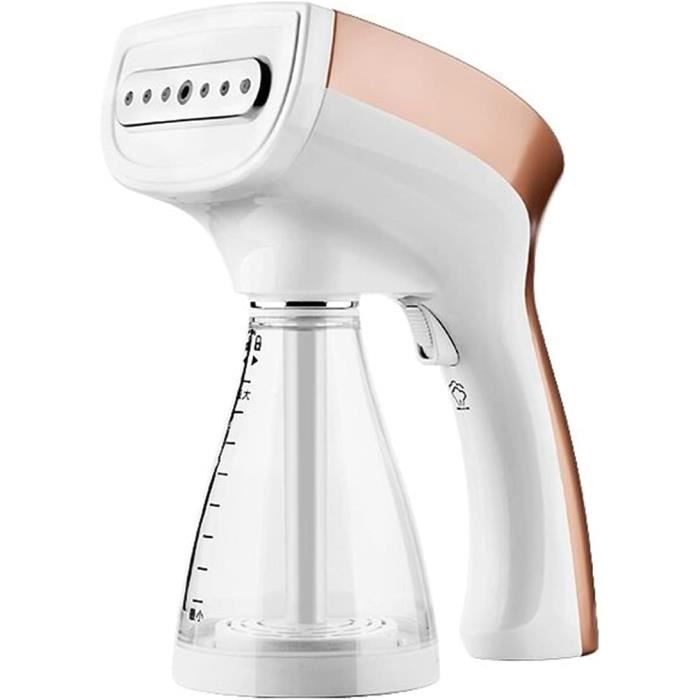 Défroisseur à Main Portable 1200W 2 En 1 – Steamer Vapeur Voyage Pour Vêtements, Repassage Horizontal Et Vertical, 10 Min Vapeur Continue, Idéal Maison Et Déplacements