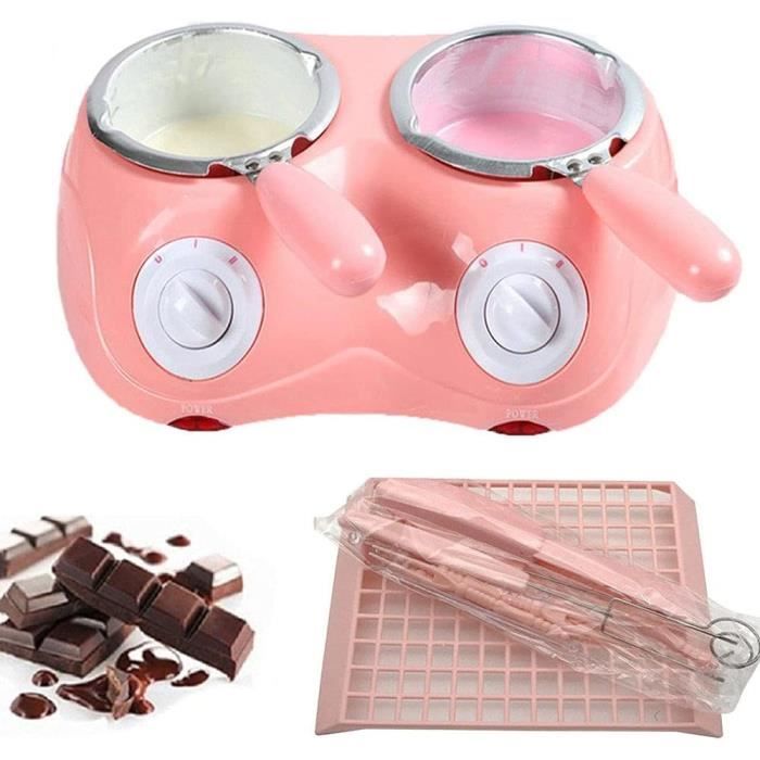 Machine à Fondre Le Chocolat Électrique 600W – YUEWOSTILL QKL Pour Réchauffement Et Fonte Facile