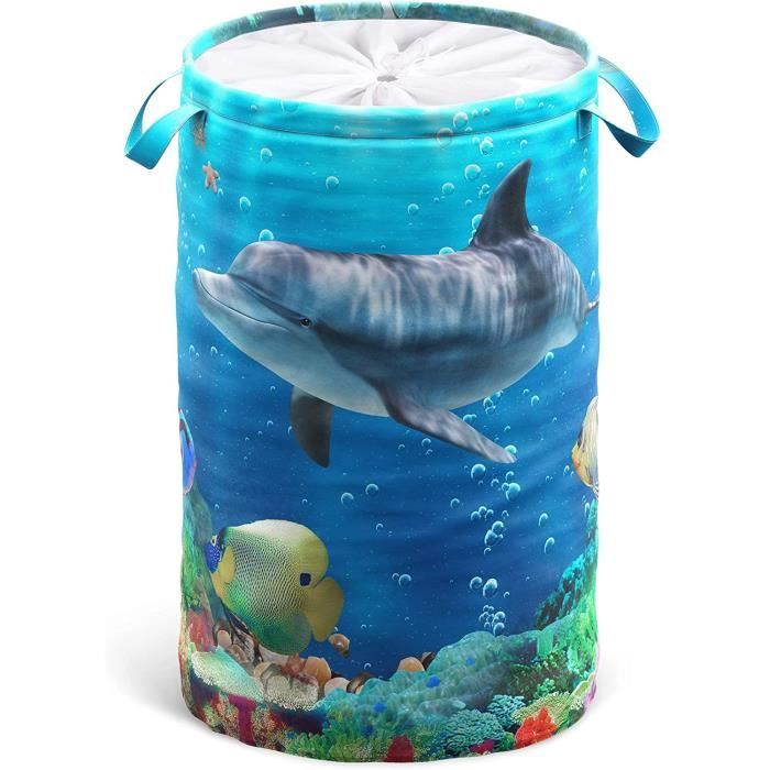 Panier Corbeille À Linge Pliable Pliant Avec Sac Coton 80 Litres Bambou Rond Vert 13 3000148508984