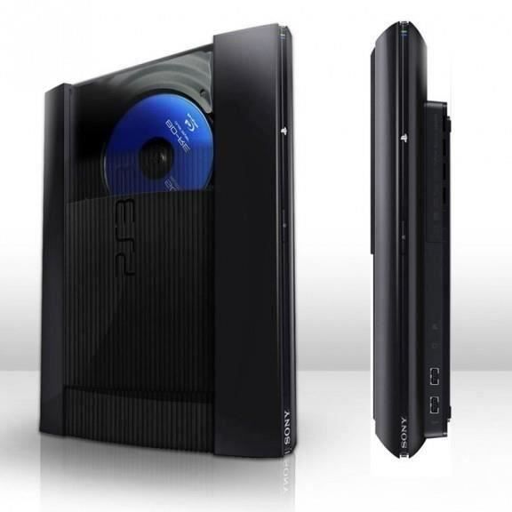 Console de salon Sony PS3 Ultra Slim 500 Go Noir
