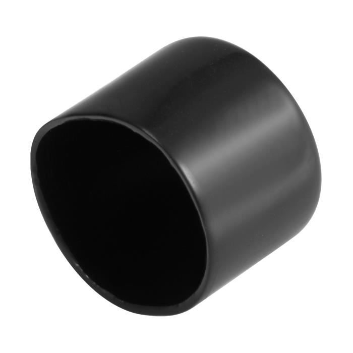 Embout Rond Caoutchouc Blanc De Protection Finition Pour Tube De