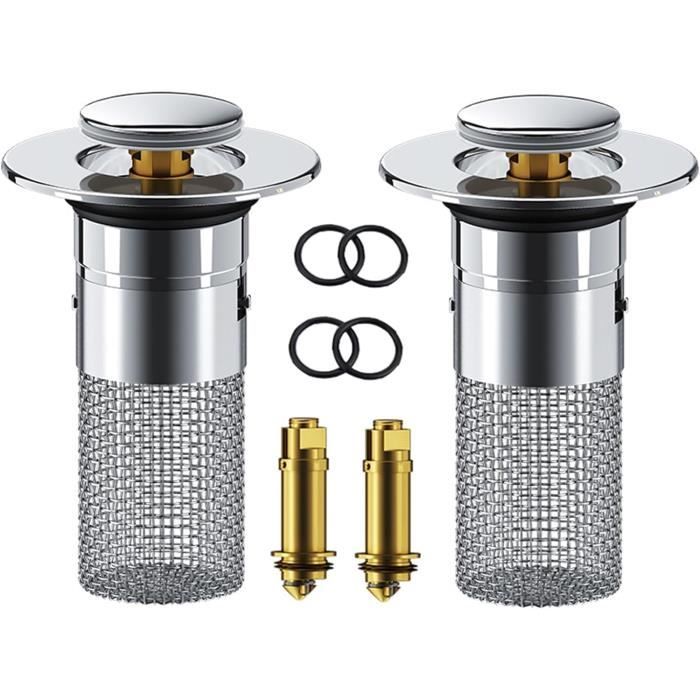 Bouchon Et Filtre Universel Adapté Aux évacuations évier