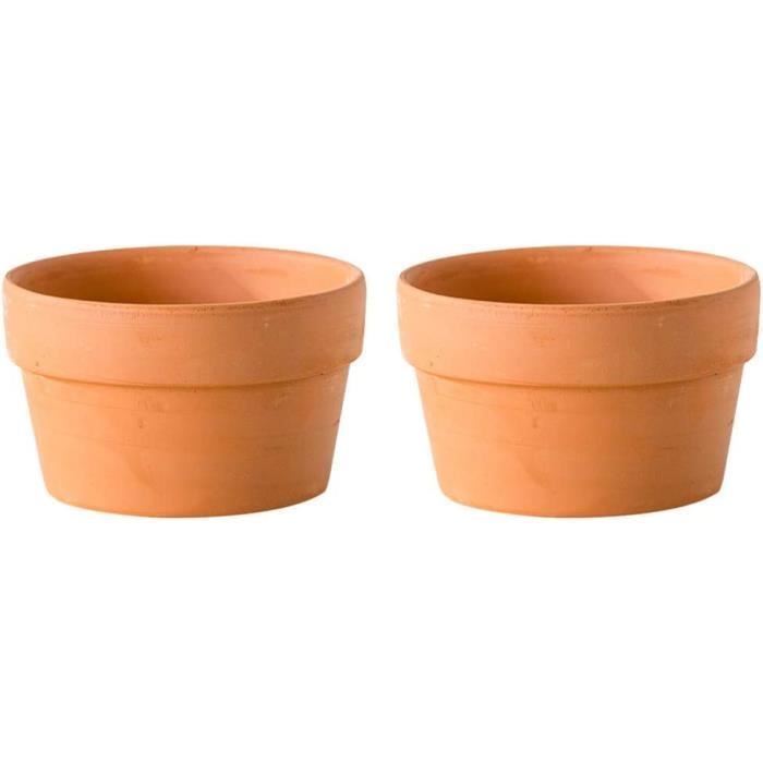 12 Pièces Pot en Terre Cuite de Succulent , pour Fleurs, , Plantes