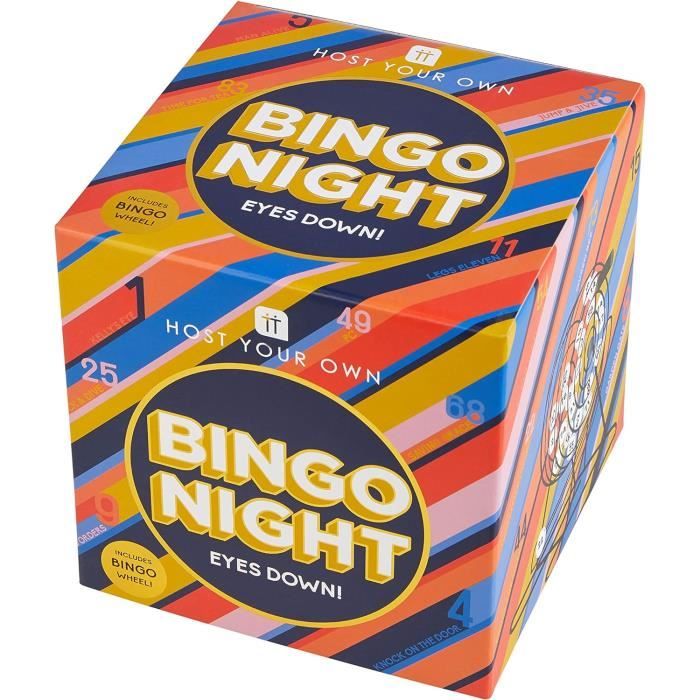 Jeu De Bingo En Métal Pour Enfants Et Famille - Avec Cartes, Boules Et Cage - Pack Complet