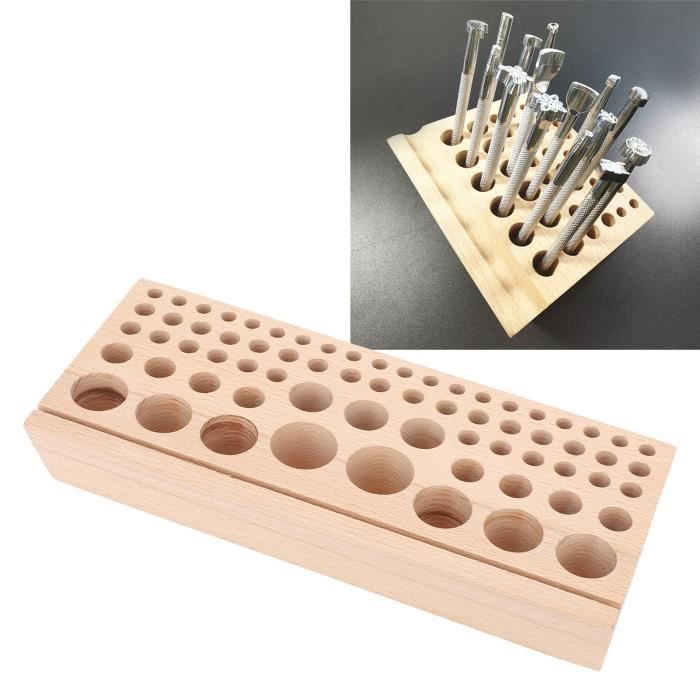 Lot 4 Poinçons En Cuir 1+2+4+6 Dents - Outil De Perforation 3 Mm Acier Carbone Haute Qualité Pour Travail Cuir