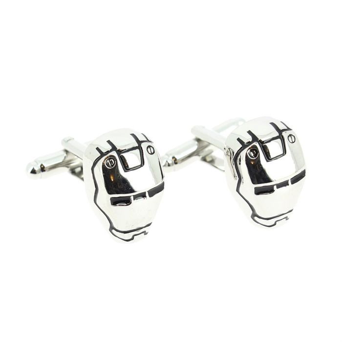 Boutons De Manchette Mécanisme Montre – Marque Tony & Paul – Gris Platinium Gold – Neuf Avec étiquettes