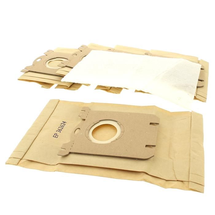 Sacs + Filtre Aspirateur Electrolux – Lot de 5, Papier, Filtre Inclus - vue 2