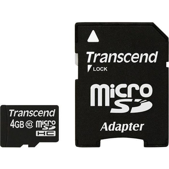 Transcend TS8GUSDHC10 mémoire flash 8 Go MicroSDHC NAND Classe 10 Neuf - vue 8