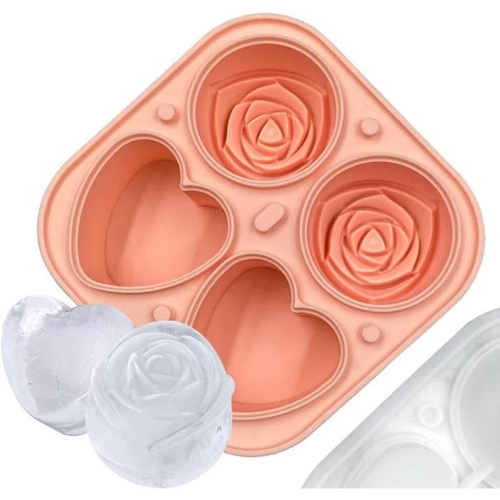 Moule Créatif En Silicone Pour Bougies En Forme De Rose - Moules En