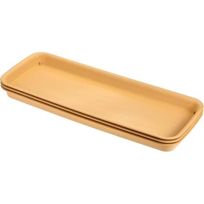 BESPORTBLE 10 Pièces Plateau de jardinière de terrasse sous Soucoupe Plante bac récupérateur deau pour Plantes Pots de Plantes d'intérieur Soucoupe pour Plante de Forme Ronde Plaque de Plante