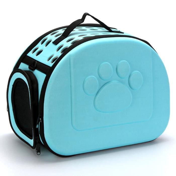 Meilleurs prix pour Vvikizy Sac de transport pour chat portable pliable léger avec ouverture latérale pour voyager