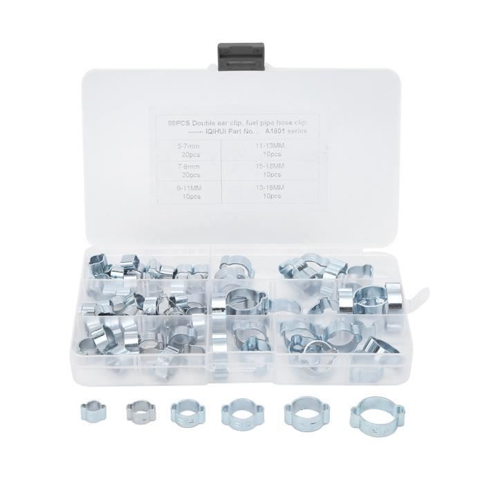 Tuyau Carburant 6mm - 3 Mètres Avec 12 Colliers De Serrage Acier | Pour Moteurs, Tondeuse, Tracteur, Moto