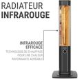 StandLine 23R – Chauffage Radiant Infrarouge sur Pied, 2300 W, radiateur électrique Portable, Mobile, Exterieur   Interieur, mé[107]-1