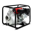 EBERTH 3" Pompe à eau thermique (60.000 l/h, 6,5 CV Moteur à essence, 30m Hauteur de refoulement, 7m Hauteur d'aspiration)-1