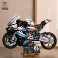 LEGO® Technic 42130 BMW M 1000 RR, Construction Moto BMW, Maquette Moto GP, Échelle 1:5, Cadeau Motard, pour Adultes-1