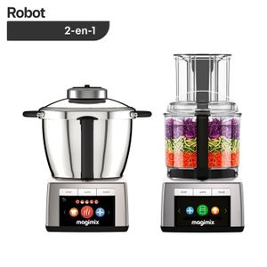 Robot Cuiseur Magimix Cook Expert Premium XL Connect Inox - 35x34 Cm - Neuf Sous Emballage