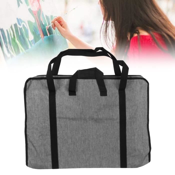 BLL HURRISE sac de planche à dessin Sac d'art étanche pliable portable  grande capacité sac de planche à croquis beaux 7809355305579