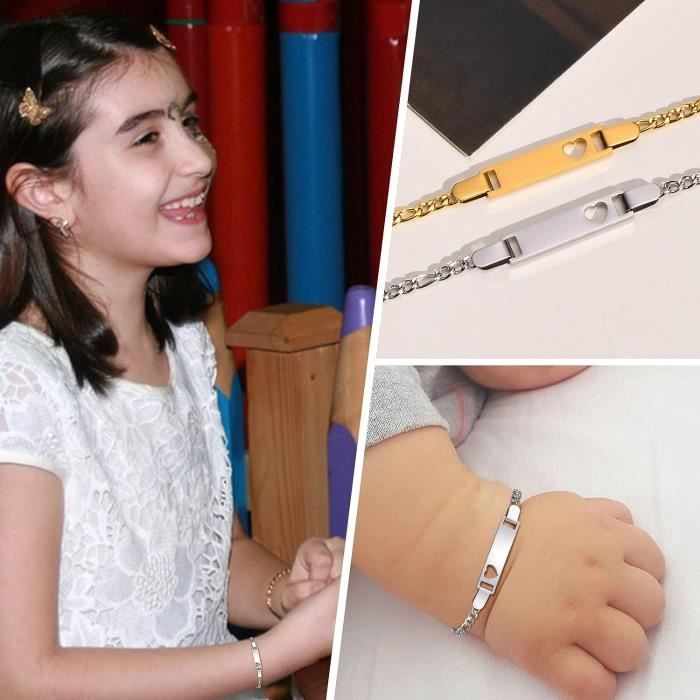 Bracelets pour enfant : des bijoux élégants pour les petits garçons et les  petites filles