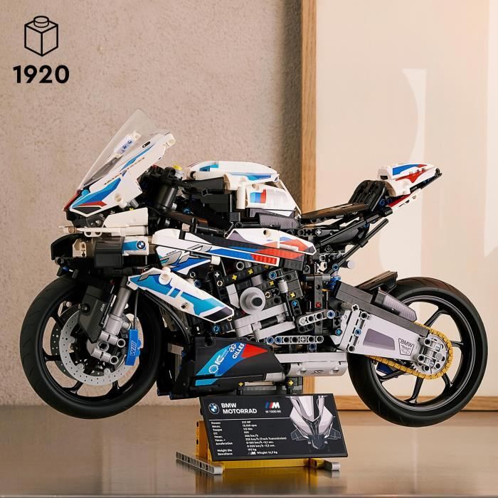 LEGO LEGO Technic 42159 Yamaha MT-10 SP, Kit de Maquette de Moto pour  Adultes, Cadeau Motard pour Hommes et Femmes pas cher 