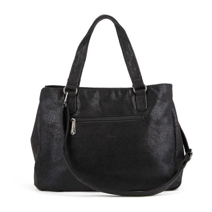 Sac Main Noir Femme Les Trop ziennes Achat Vente Sac Main
