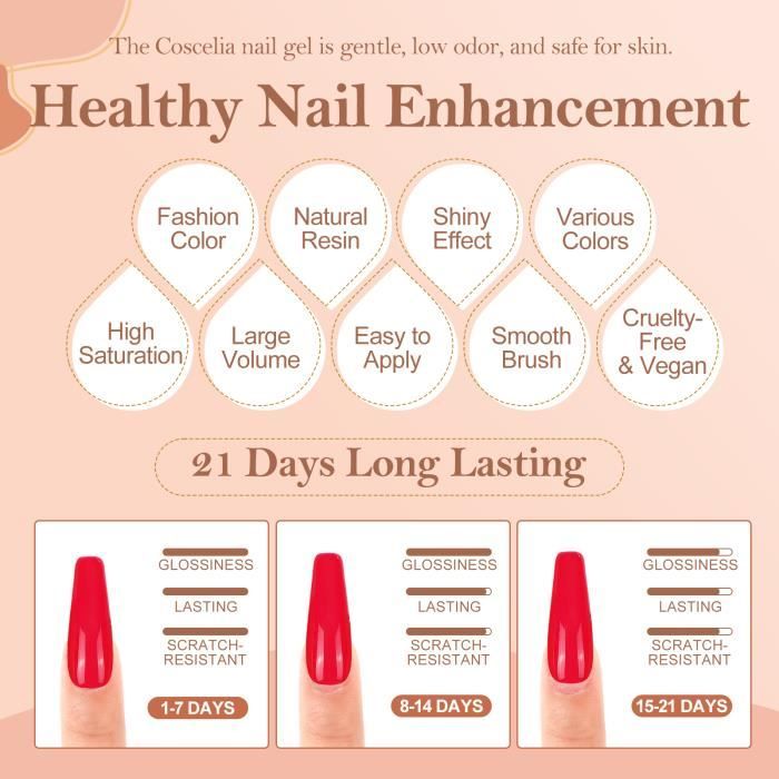 Verni Colour Ranges PEACECOLOR Kit Verni Semi Permanent 15 Couleurs Classique 3*15ml UV Gel ...