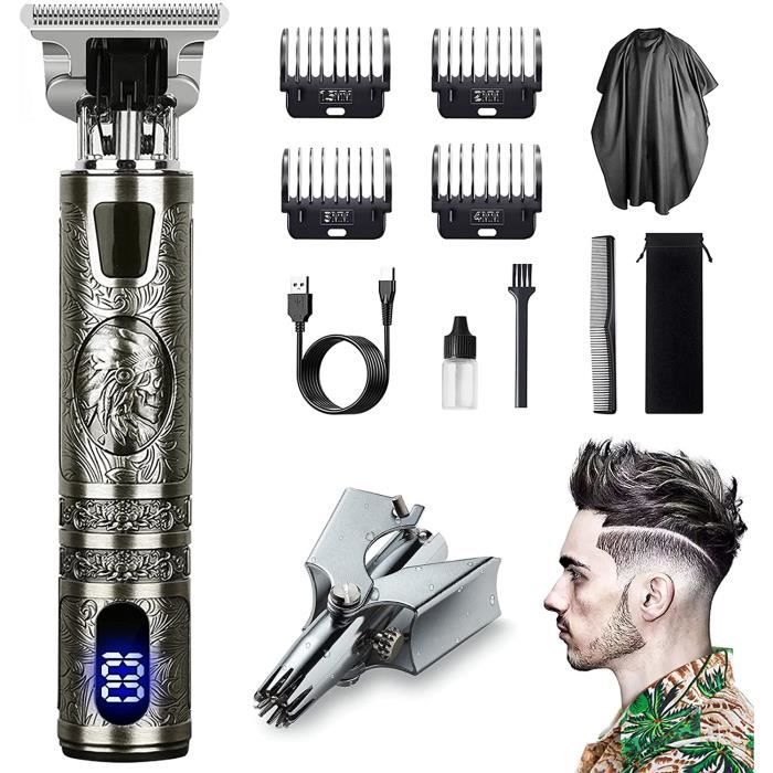 Tondeuse Cheveux Hommes Sans Fil VGR - Avec 3 Peignes de Guidage -  Rechargeable (argenté) - Cdiscount Electroménager