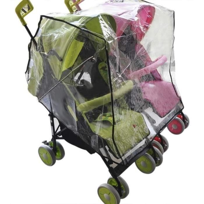 Housse de pluie universelle pour poussette, capote de pluie pour poussette,  fenêtre d'accès confortable, bonne circulation de l'air - Cdiscount  Puériculture & Eveil bébé