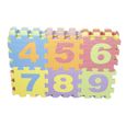 (Nouveau matériaux) Puzzle tapis mousse bébé Enfant bas âge - Marque - Alphabet et chiffres - 36 PCS-2