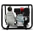 EBERTH 3" Pompe à eau thermique (60.000 l/h, 6,5 CV Moteur à essence, 30m Hauteur de refoulement, 7m Hauteur d'aspiration)-2