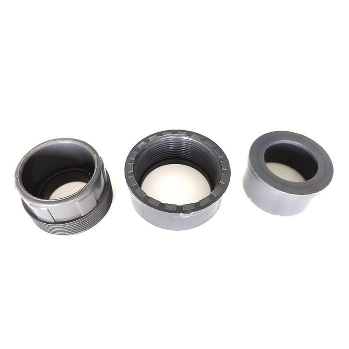50 mm PN16 PVC PRESSION Piscine Vanne Mod/èle 2020 Interplast 50mm /à coller double union d/émontable 5cm