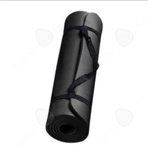 Tapis De Yoga Tatago Extra Long Et épais - 84x30 Pouces (6mm), Noir, Pour Entraînement à Domicile