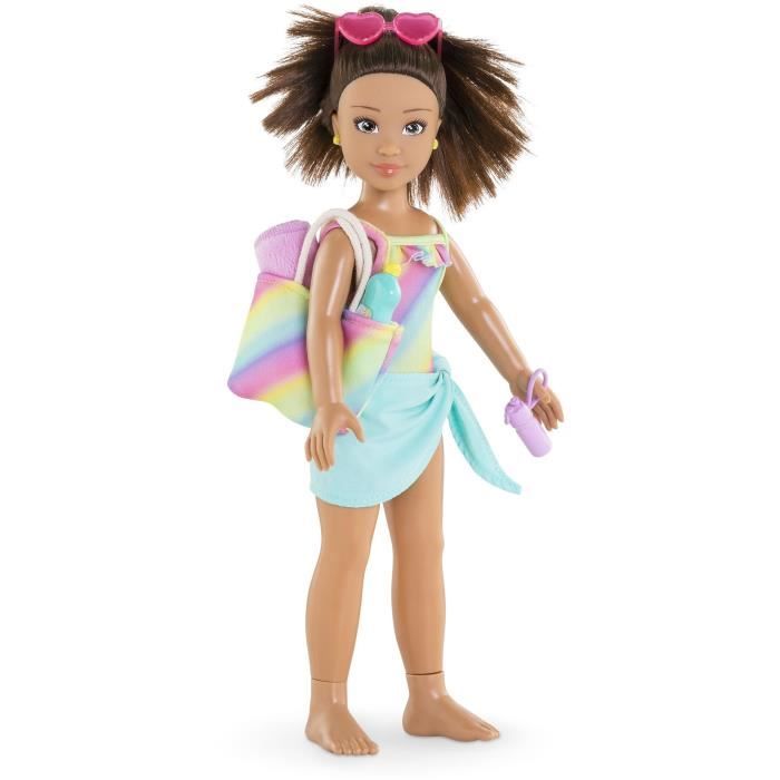 Poupée mannequin Luna à la plage - COROLLE GIRLS - 28 cm - 5