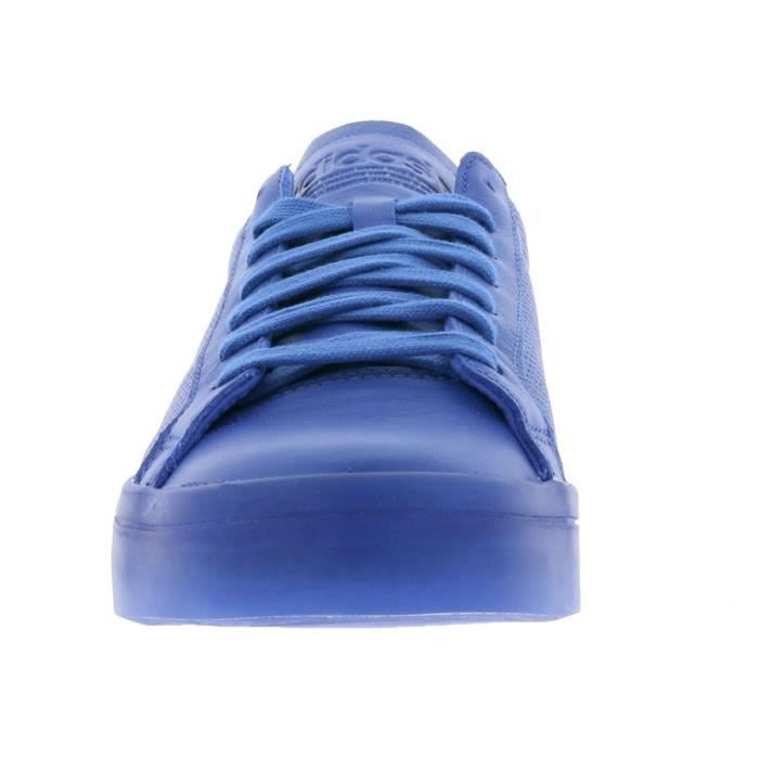 Adidas court vantage bleu sales