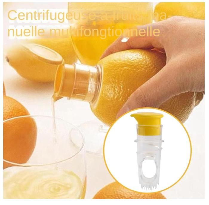 Presse-Citrons Avec Bec Verseur - Acier Inoxydable 18/8