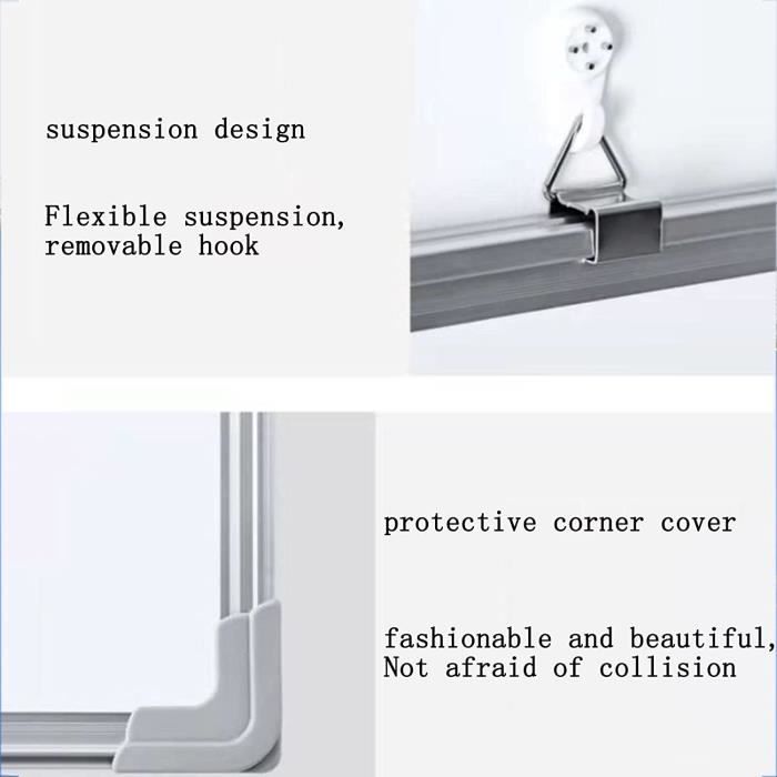 ALLboards Tableau Blanc Magnétique Effaçable à Sec avec Cadre en Bois  40x30cm - Cdiscount Beaux-Arts et Loisirs créatifs