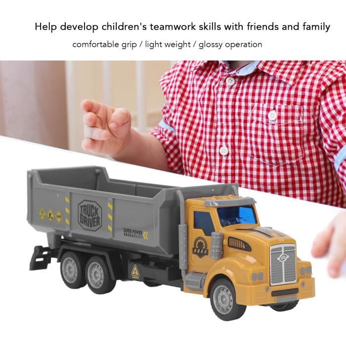 Grand camion à benne - Grand modèle de véhicule d'ingénierie inertielle
