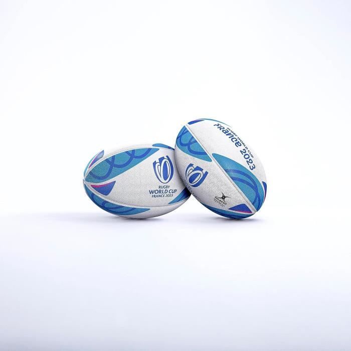 Mini Ballon de Rugby Gilbert Coupe du Monde 2023 Taille 1 - Balles de Sport