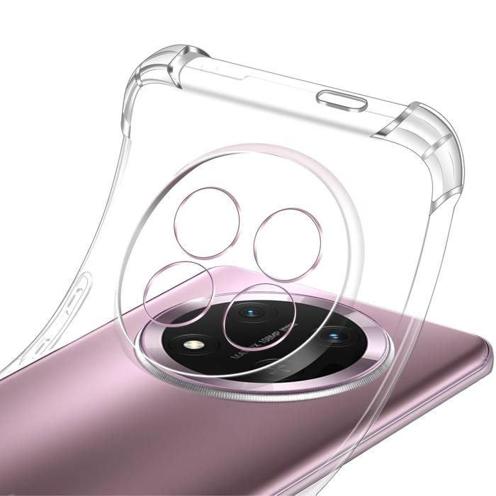 Coque Silicone Fine + Verre Trempé Pour Honor Magic 7 Lite 5G - Neuf Sous Blister