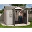 Abri De Jardin Pvc Lifetime Avec Fenetres Et Rangement 7 44 M