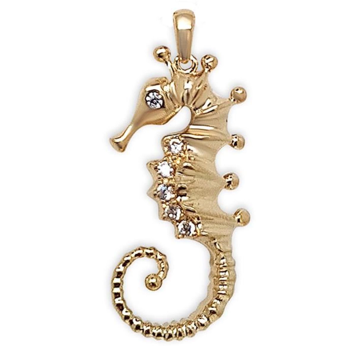 ☆Pendentif hippocampe en plaqué or☆ ☆Pendentif hippocampe en plaqué or☆
