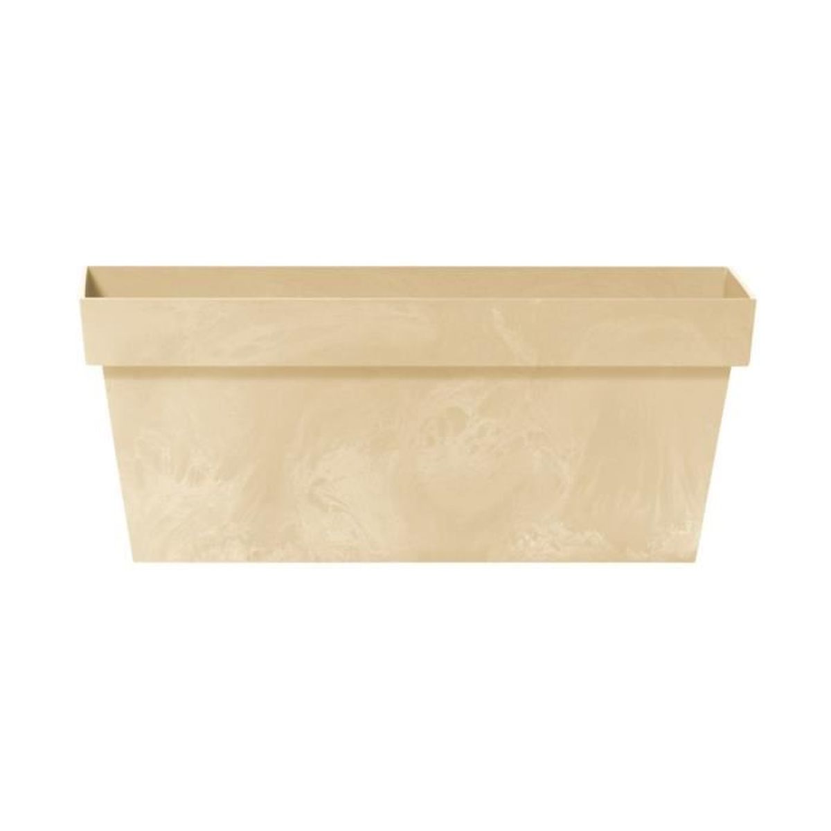 Maceta CUBE SLIM BETON EFFECT 55L., Con Depósito, Dimensiones  Mm 461x461x577 Color Terracota 86332726