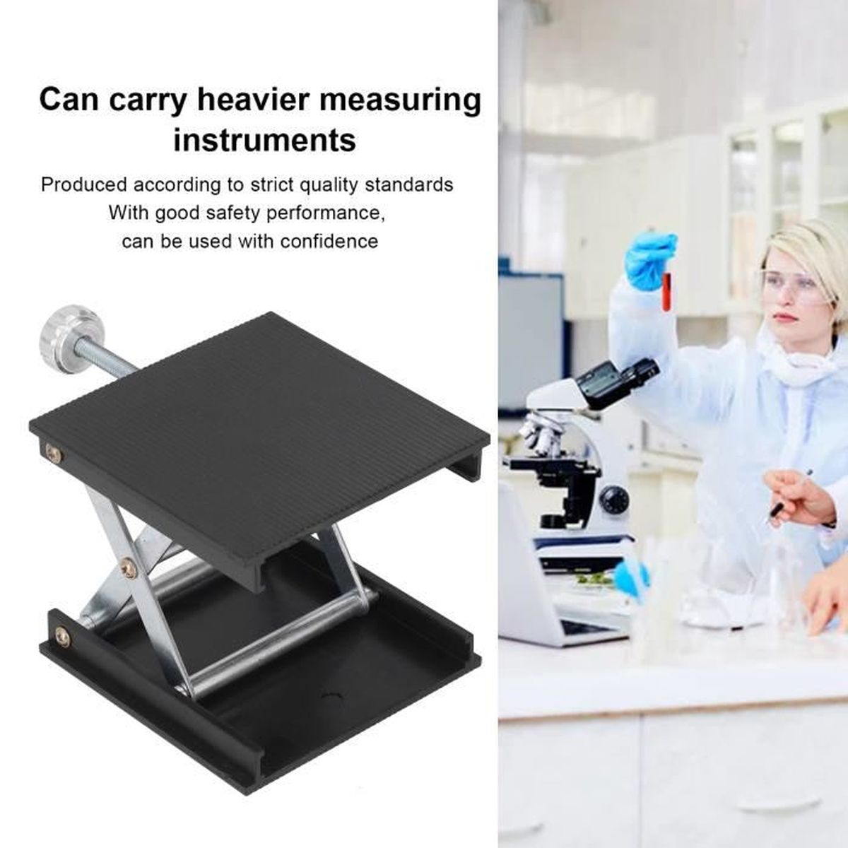 Cric De Levage Réglable Jack Lab - Plateforme élévatrice - Neuf