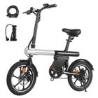 AVDLEU - Vélo Électrique Pliable - Roues 16" - Moteur 250W 25km/h - Batterie 36V 12.8Ah - Autonomie 60-90km (Mode ASSIST)