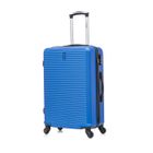 CELIMS FRANCE Valise Moyenne Taille 65cm | Valise Weekend | ABS | 4 roulettes 360° | Serrure Intégrée | Bleu