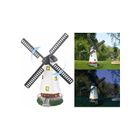 MAGNETICLAND Moulin décoratif - Non spécifié - 32 cm - Multicolore - Énergie solaire - LED intégrée