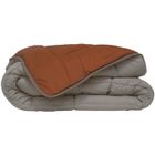 TOISON D'OR CALGARY Couette chaude Microfibre 400g/m² Galet & Gingembre 200x200cm