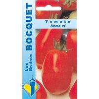 Sachet de  Tomate Roma VF (Verticilium et Fusarium) - 0,5 g - légume fruit - LES GRAINES BOCQUET