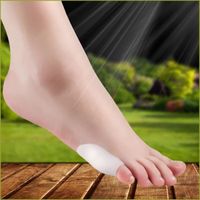 Demeuble-1161 1pair Silicone Gel Doux Soins des pieds petit orteil réglage de Bunion Soulagement de la douleur Redresser orteils