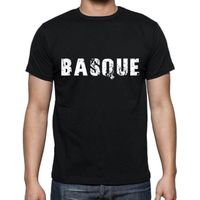 Homme Tee-Shirt Basque T-Shirt Vintage Noir